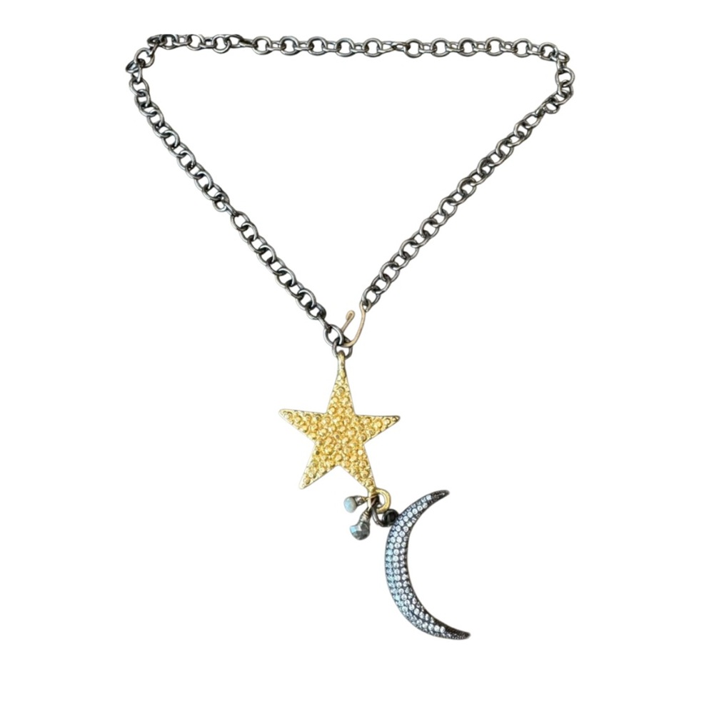 Moon & Star necklace
